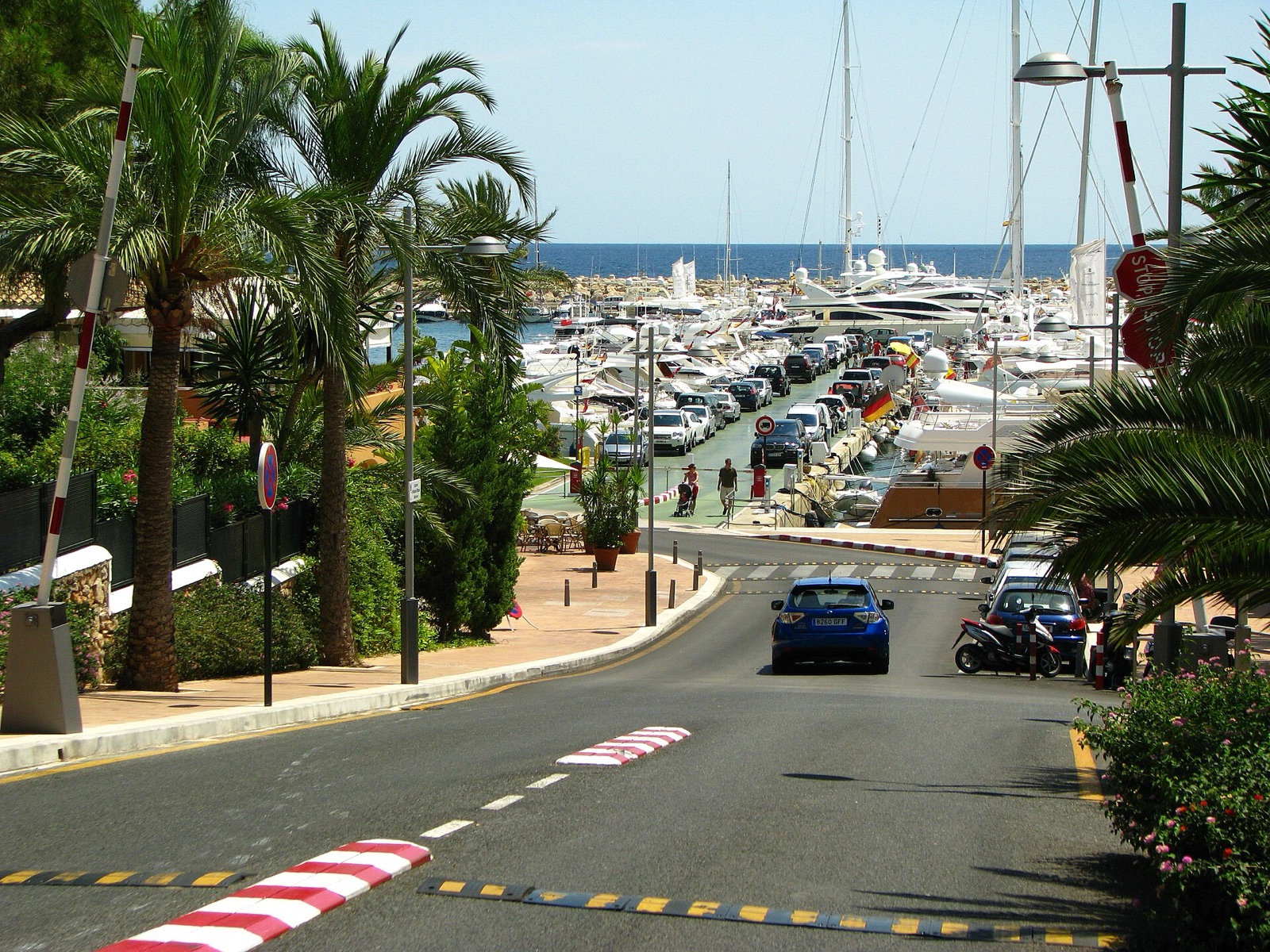 The marina at Puerto Portals